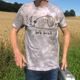 T-shirt handfärgad av mög. Skrot.