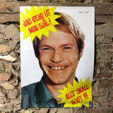 Affisch Jag Rear Ut Conny signerad