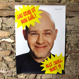 Affisch Jag Rear Ut Johnny signerad