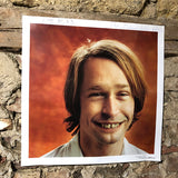 Affisch Stenåldern kan börja signerad