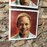 Skyltar Stenåldern 6 st signerad