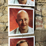 Skyltar Stenåldern 6 st signerad