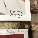 Skyltar Stenåldern 6 st signerad