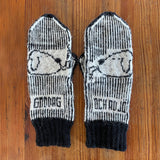 Vantar handstickade 100% ull